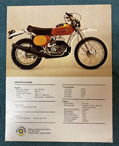 Bultaco Alpina MOD 85 97 98 99 Parts Manual Book on CD