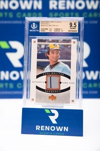 2005 UD Sweet Spot Paul Molitor Classic Materials Beckett 9.5 Gem Mnt #PM POP 1 - Picture 1 of 2