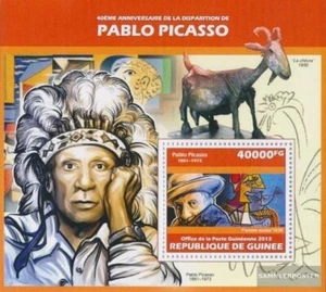 Guinee Blok 2318 postfris MNH 2013 Pablo Picasso - Bild 1 von 1