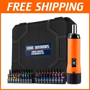 High-Visibility Torque Screwdriver Wrench Set with T-Bar Handle - 40 Bits - Picture 1 of 11
