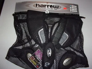 Harrow P2 Ultralight Shoulder Pads - Black/Silver - Youth Small (BLK-4-25) - Picture 1 of 4
