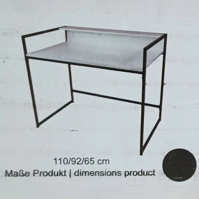 Schreibtisch Schwarz/Weiß - Bild 1 von 2