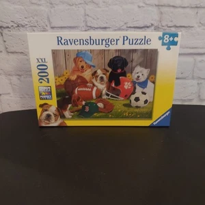 Ravensburger XXL 200 Let's Play Ball Dogs Piece Puzzle New - Picture 1 of 3