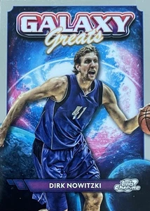 2023-24 Topps Chrome Galaxy Greats DIRK NOWITZKI Dallas Mavericks - Bild 1 von 2