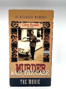 Snoop Dogg Murder was the Case Movie VHS Calvin Broadus - Bild 1 von 6