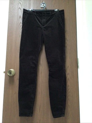 NEW Kut brown velvet pants Trouser Skinny, cotton, zip, mock pockets, sz 8 - Image 1 of 4