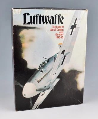 Vintage Avalon Hill Bookcase Game: Luftwaffe, The Game Of Aerial Combat #809 - Image 1 of 3