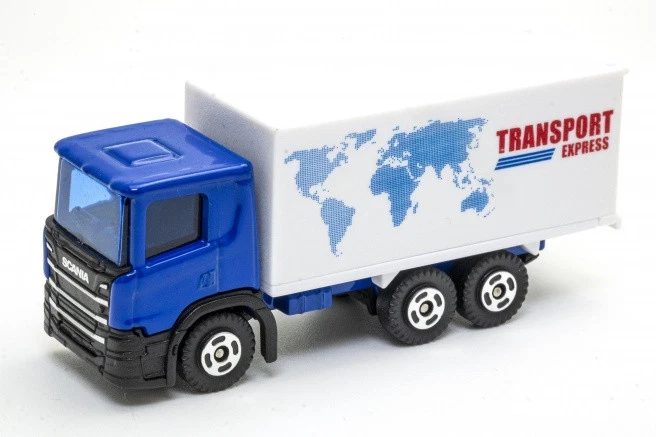 Camion di distribuzione Welly Scania P320 scala 1:102 3 pollici in scatola - Immagine 1 di 1