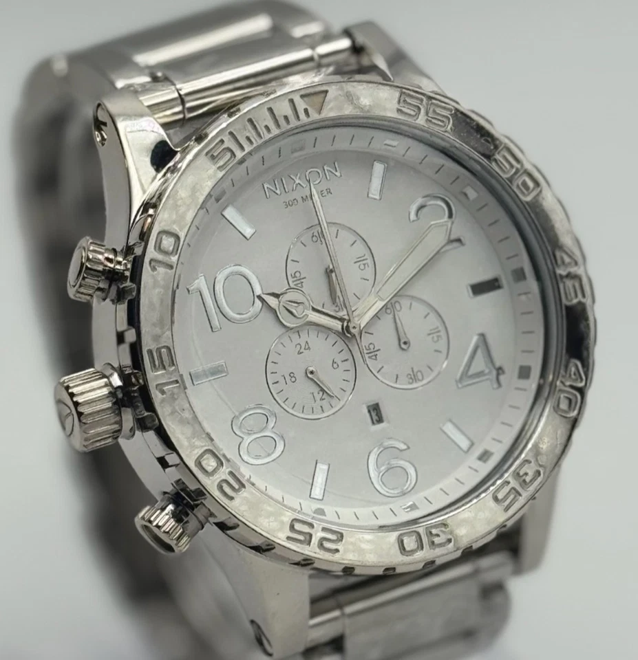 Nixon 51-30 White Men's Watch - A083488