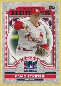 2014 Topps Update David Eckstein World Series Heroes St. Louis Cardinals WSH-DE - Picture 1 of 2