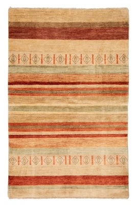 3'10" x 5'10" Hand Knotted Oriental Carpet Traditional Wool Area Rug - Image 1 of 4