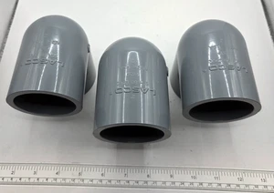 LOT OF 3 LASCO 2" SCH 80 CPVC F 439, 90° ELBOW, 0111H - Picture 1 of 4