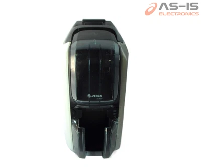 *AS-IS* Zebra ZC100 Single Sided Plastic ID Card Printer Powers ON - Image 1 of 4