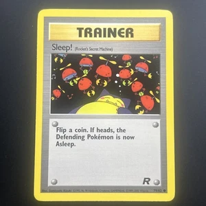 Pokemon TCG Schlaf! Team Rocket 79/82 Unlimited Common Karte WOTC LP-NM - Bild 1 von 2