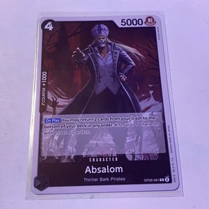 ABSALOM - OP06-081 - R - FOIL - ONE PIECE TCG  - Picture 1 of 1