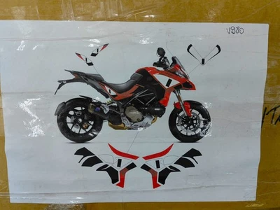 Ducati Multistrada 1260, 950 V2 VULTURBIKE V980 STICKERS SET - Изображение 1 из 4
