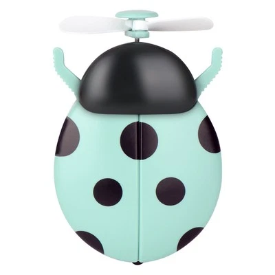 瓢虫形风扇LED化妆镜 — 第 1/4 张图片