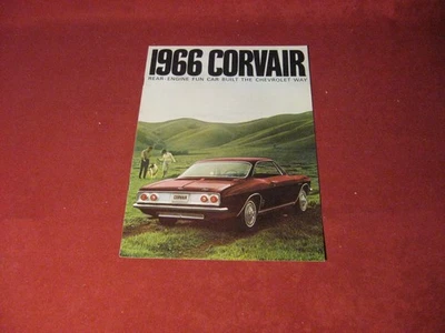 Chevy Corvair 1966 folleto de ventas folleto catálogo antiguo original Foto 1 de 4