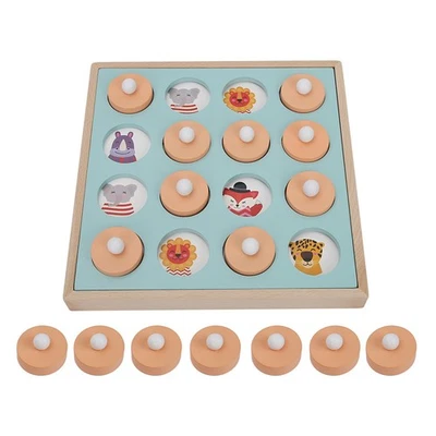 Children Toys Memory Training Matching Pair Game Child Educational Montessori AU - Image 1 of 4