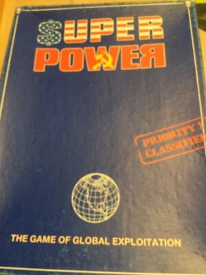 Superpower. The Game of Global Exploitation. Games Workshop. 1986. - Image 1 of 4