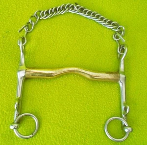 5.75" AURIGAN Herm Sprenger HS Weymouth Dressage Curb BIT ~16mm~Slight Low Port - Picture 1 of 8