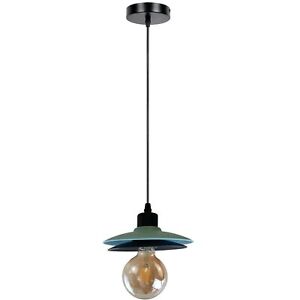 Modern Retro Loft Style Ceramic Lamp Shade Pendant Light Hinging Easy Fit Lamp
