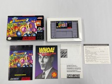 Super Bomberman 2 SNES Super Nintendo Complete CIB W/ Manual Authentic