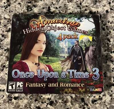 Amazing Hidden Object Games,Once Upon A Time 3, Fantasy & Romance Damaged Case - Image 1 of 4