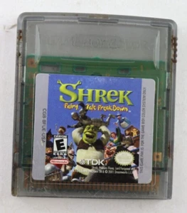 Shrek: Fairy Tale FreakDown (Nintendo Game Boy Color, 2001) GBC Cart Only Tested - Picture 1 of 2