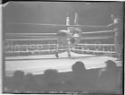 All-In Wrestling at The Ring 1930's - Glass Plate Negative