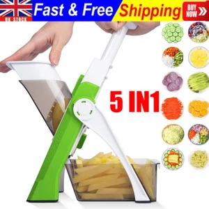 5 in 1 Vegetable Slicer Multifunctional Kitchen Chopping Artifact Food Chopper - Picture 1 of 13