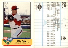 Mike Ferry 1994 Fleer ProCards #1803 Card *AutographDen*