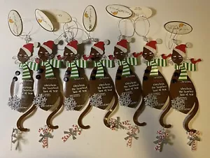 (7) Ornaments Holiday Cats Sunset Vista Designs Christmas Lot Sweetest Time - Picture 1 of 4
