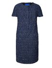 Winser London Tweed Blue Dress Size 8 
