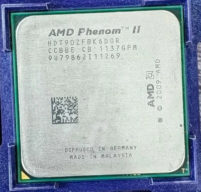 AMD Phenom II X6 1090T HDT90ZFBK6DGR Socket AM3 938pin Desktop CPU - Image 1 of 3