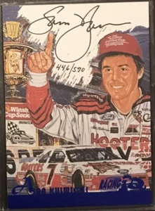 1997 racing IQ remarques score board SB9 Sam Bass autographed ALAN KULWICKI /570 - Picture 1 of 1