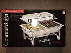8 Quart Divided High Quality Stainless Steel Chafing Dish For Entertaining