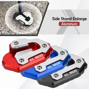 Für Honda GoldWing GL1800 Fuß Stütze Verlängerungsplatte Seitenständer Vergrößer - Picture 1 of 12