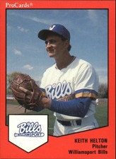 1989 Williamsport Bills ProCards #645 Keith Helton