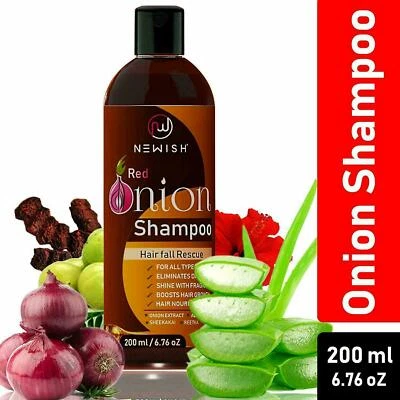 Red Onion Shampoo For Hair Growth and Hairfall Control 200 ml - Image 1 of 4