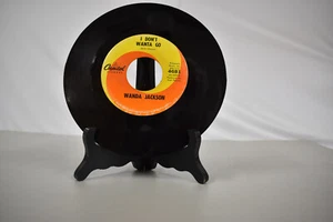 Wanda Jackson I Don't Want To Go / Little Bitty Tear CAPITOL 4681 EX - Foto 1 di 2