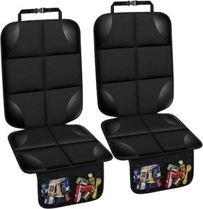 Car Seat Protector for Child Seat, 2 Pack, 600D Thick Waterproof Car Seat Cover - Picture 1 of 8