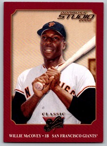 2002 Donruss Studio Classic Willie McCovey 0017/1000 San Francisco Giants #CS-11
