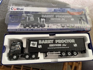 NUEVO - CORGI - CC15810 - MERCEDES ACTROS BARRY PROCTOR - Imagen 1 de 1