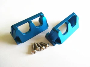 Aluminum Servo Protector Saver For Traxxas 1/16 MINI REVO SUMMIT SLASH Blue - Picture 1 of 5