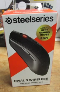 SteelSeries Rival 3 Wireless Gaming Mouse - Picture 1 of 2