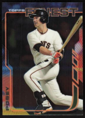 2014 Finest #12 Buster Posey - Image 1 of 2
