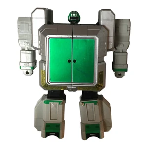 1996 Bandai Power Rangers Deluxe Super Zeo Megazord Green Zord Square Figure - Picture 1 of 4