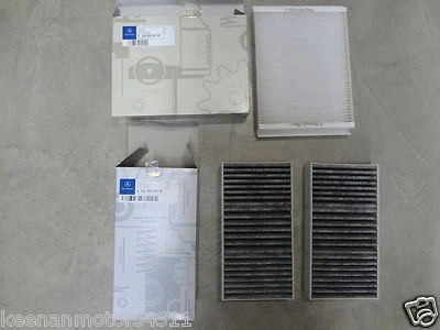 Filtros de aire de cabina originales OEM Mercedes Benz M GL GLE GLS Clase W166 X166 Foto 1 de 3