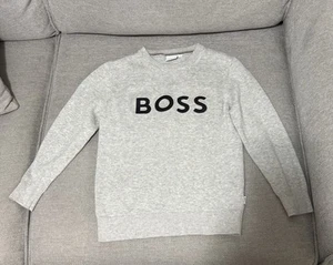 BOSS kids Gray jumper Sweater - Picture 1 of 7